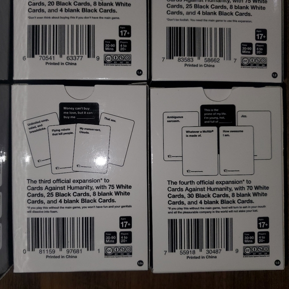Cards Against Humanity 1st 2nd 3rd 4th Expansion Packs ▪︎ Funny Adult Card Game - Picture 10 of 10